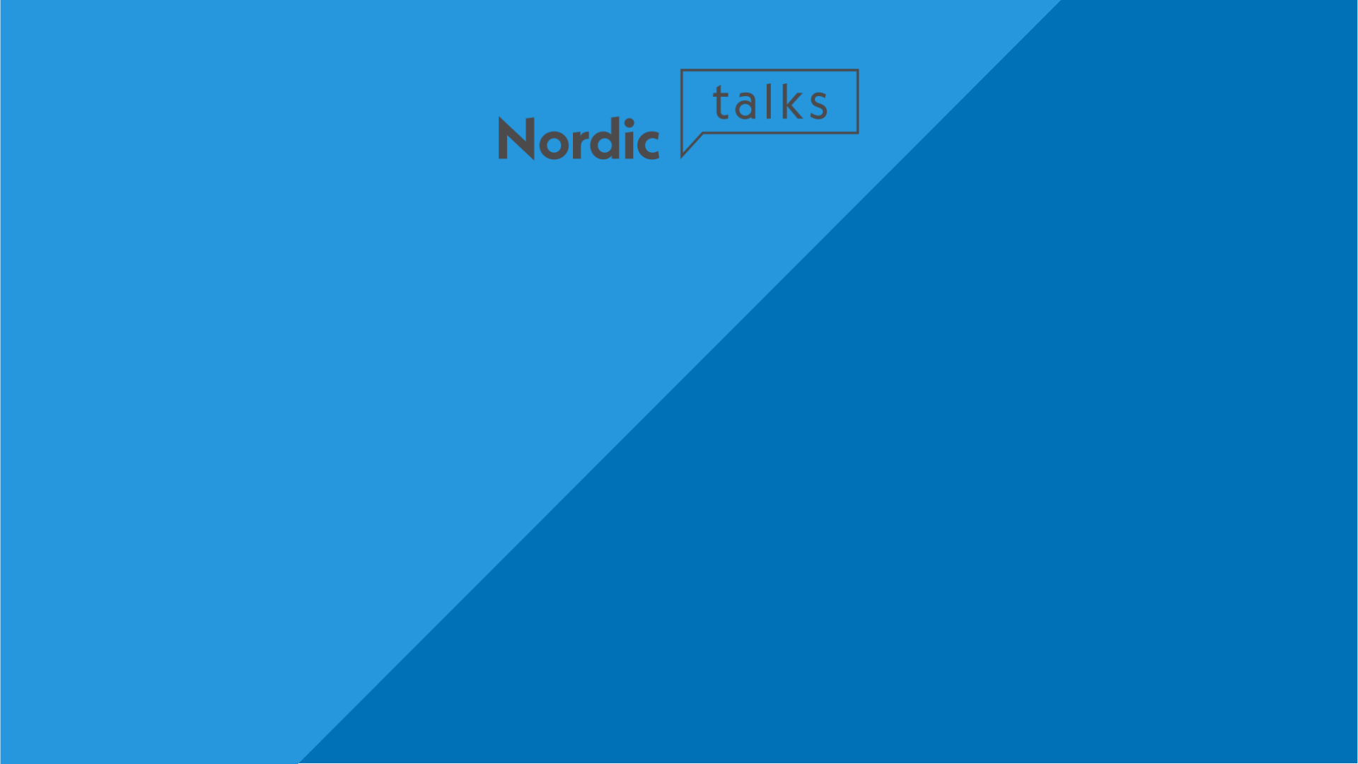 Nordic Talks. Trust  in public management.